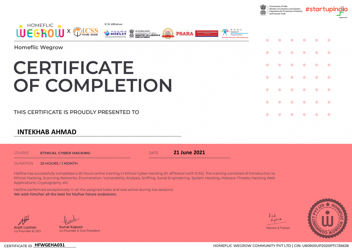 Certified Ethical Hacker